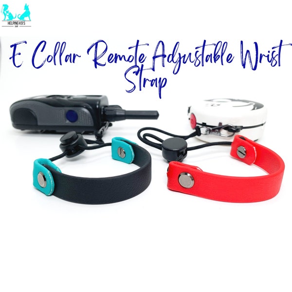 Adjustable Biothane Bungee Wrist Strap for Ecollars, E Collar Technologies, Dogtra, Garmin, Sport Dog Wrist Strap