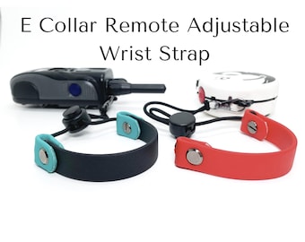 Adjustable Biothane E-Collar Wrist Strap: Waterproof Dog Training Leash