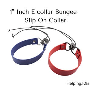 E collar Bungee Collar, Fits 1&quot; inch for Dogtra, Garmin, E collar Technologies, Waterproof Collar, USA BioThane