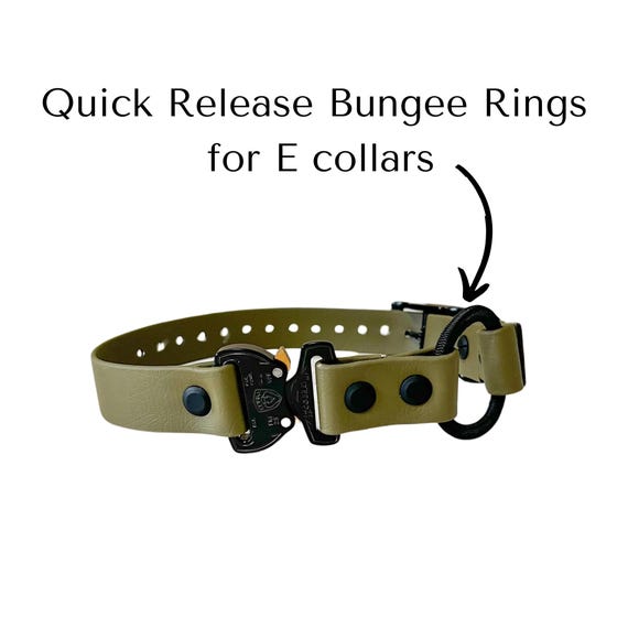 Quick Release Bungee Rings for E-Collars: Durable Elastic Replacement
