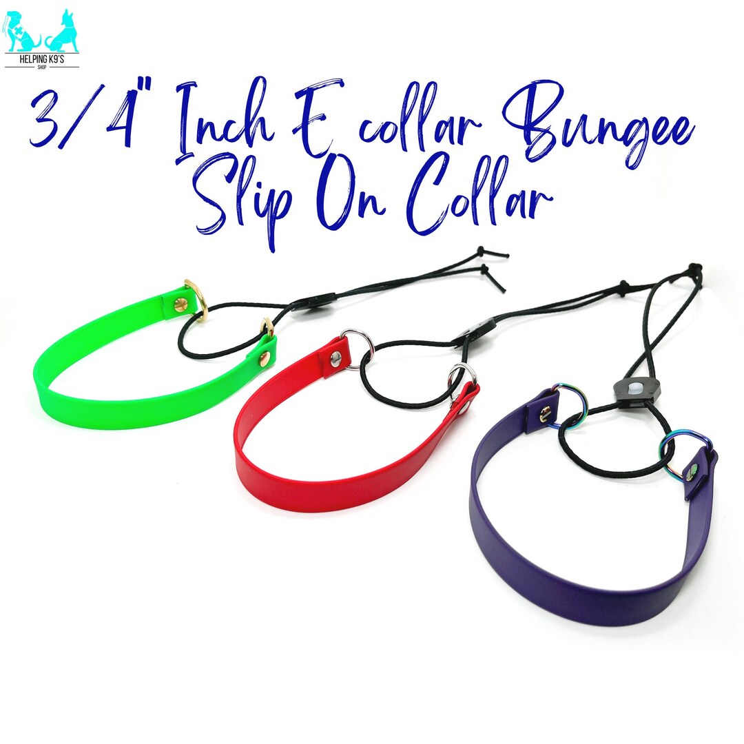 E Collar Bungee Collar, Fits 3/4 Inch for Dogtra, Garmin, E Collar Technologies, Waterproof