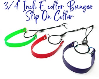 E collar Bungee Collar, Fits 3/4" inch for Dogtra, Garmin, E collar Technologies, Waterproof Collar, USA BioThane