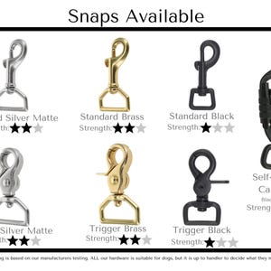 Biothane Service Dog Pull Strap: Waterproof Custom Handle, Strong Brass Hardware image 3