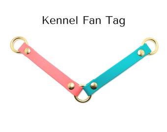 Biothane® Fan Holder for Ruffland Kennel,  Fits Gen 1 Ryobi Fan, Travel Accessory for Dogs