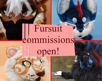 Fursuit commissions open! (READ DESCRIPTION BELOW)