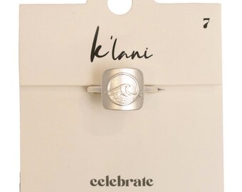 Celebrate Silver Ring Size 7