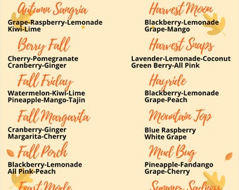 Fall Themed Loaded Tea 15 Pack: Sugar Free, Flavored Green Tea Mix