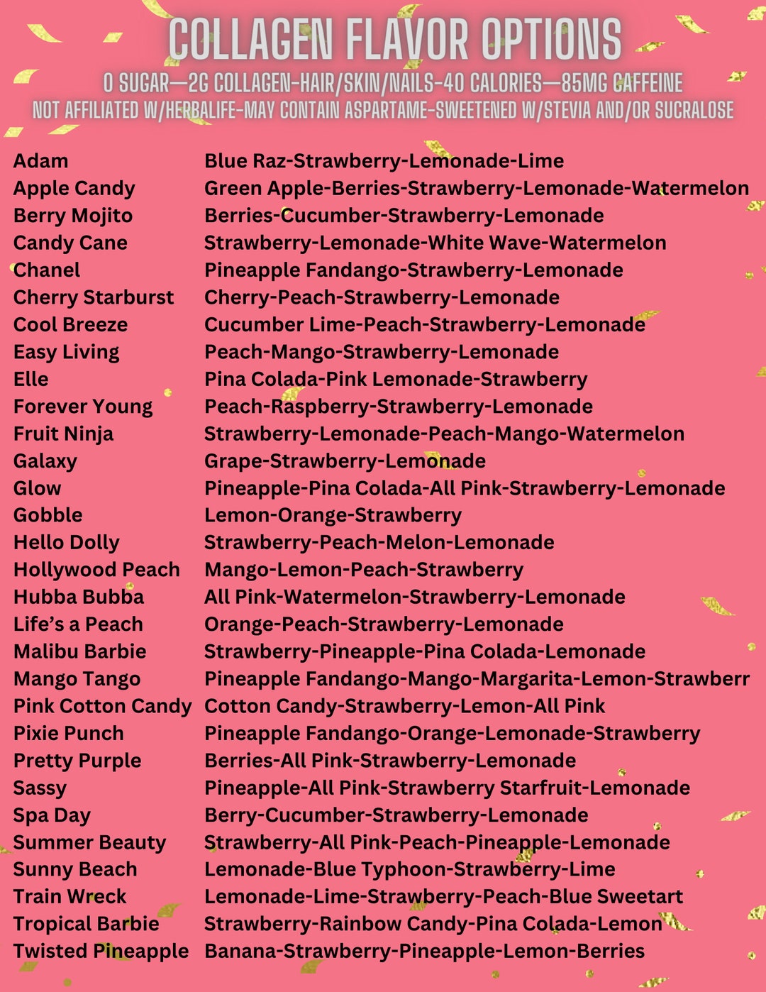 15 BEAUTY Collagen Loaded Tea Bomb at Home. Mega Tea Kitsugar Free