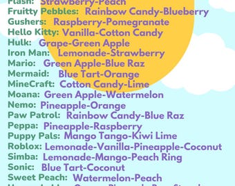 Refreshers Kid Themed 7 Pack: Zero Sugar, Caffeine-Free Drink Packets