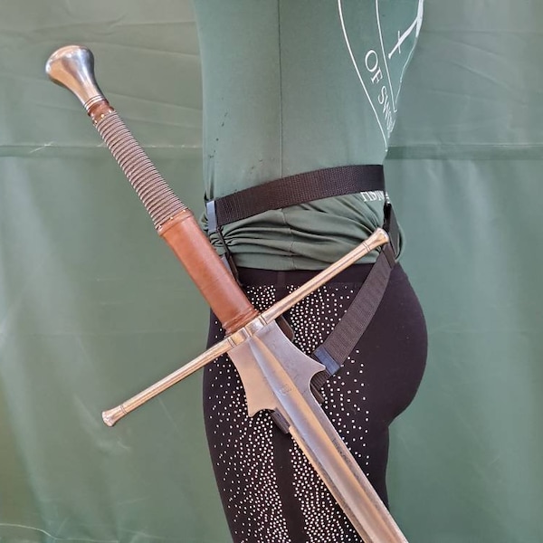 EZ Sheath DELUXE - Sword Suspension System for Longsword, Arming Sword, Rapier, Messer, Smallsword and other steel HEMA trainers