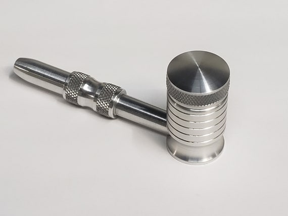 Large Metal Tobacco Smoking Pipe Made in the USA
