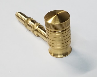 Tobacco Pipe parts & accessories - Small Smokeless Cap 1 3/8" Brass 