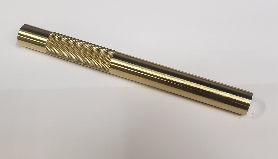PTC Solid Brass Drift Pin Punch – 3/4 X 7-1/2 Inch – Made In USA
