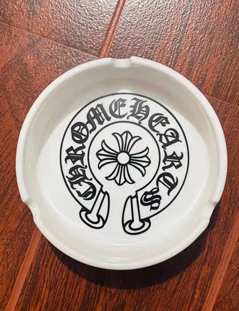 Chrome Hearts Inspired Ceramic Ashtray Etsy