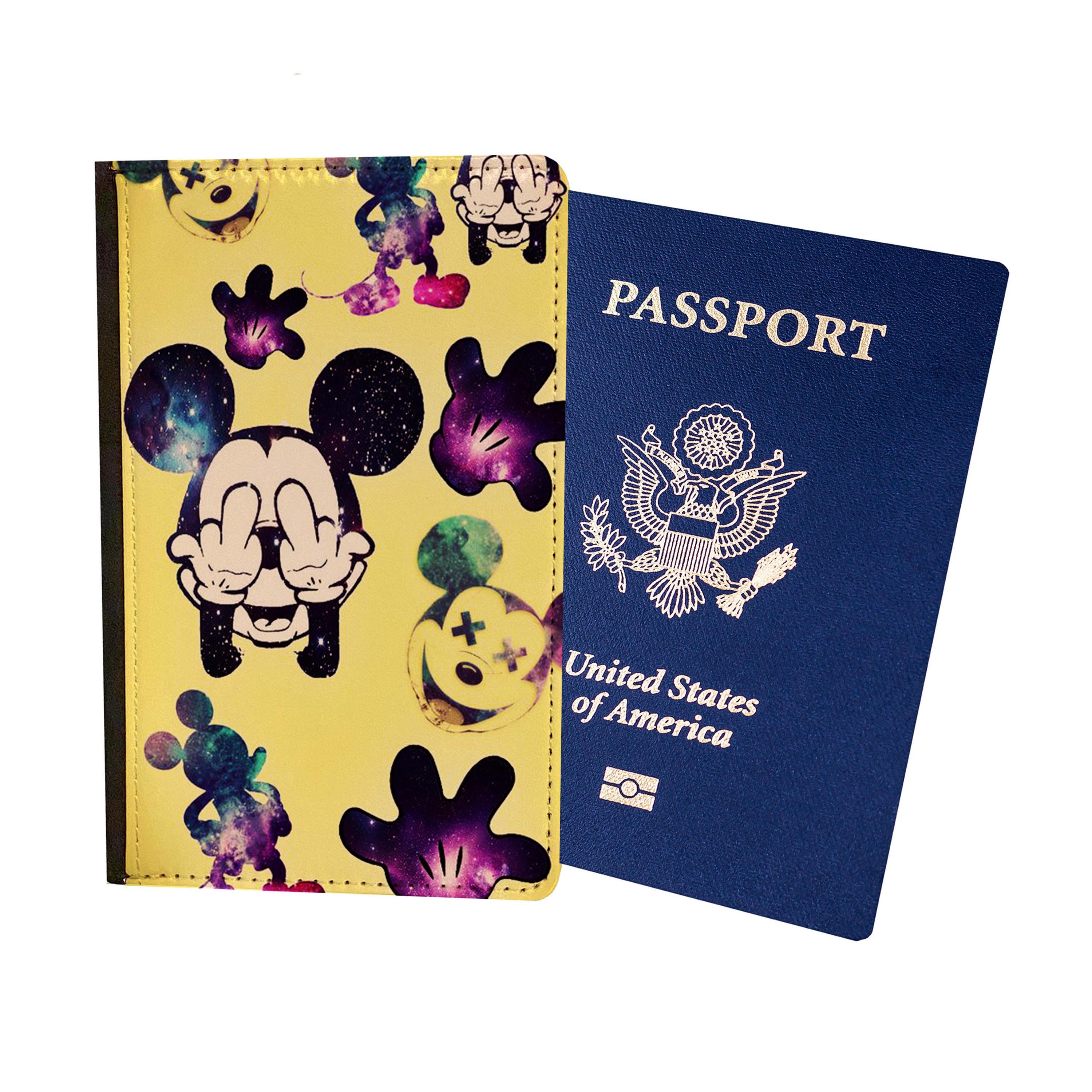 Discover Mickey House Disney Passport Cover