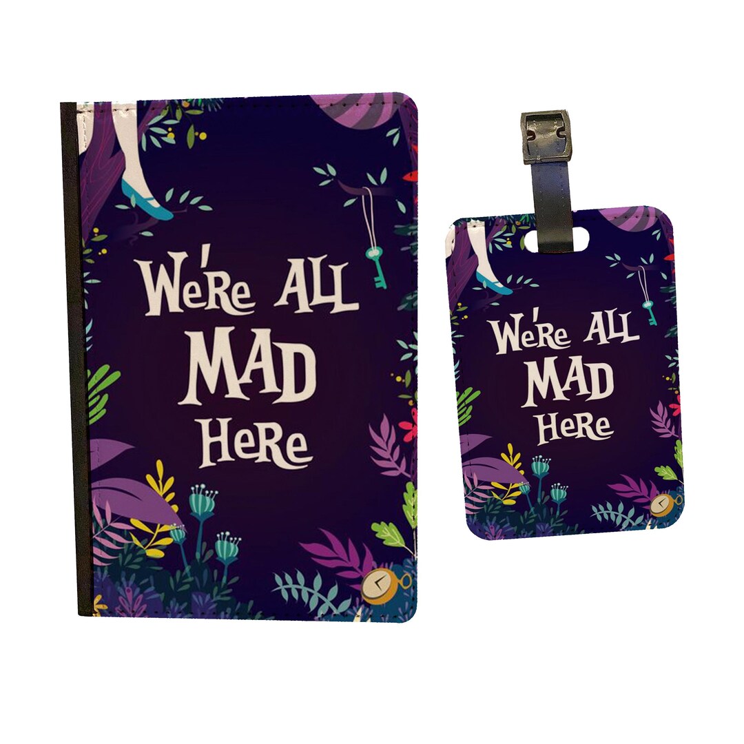 Passport Cover and Luggage Tag Travel Holiday Suitcase Etsy