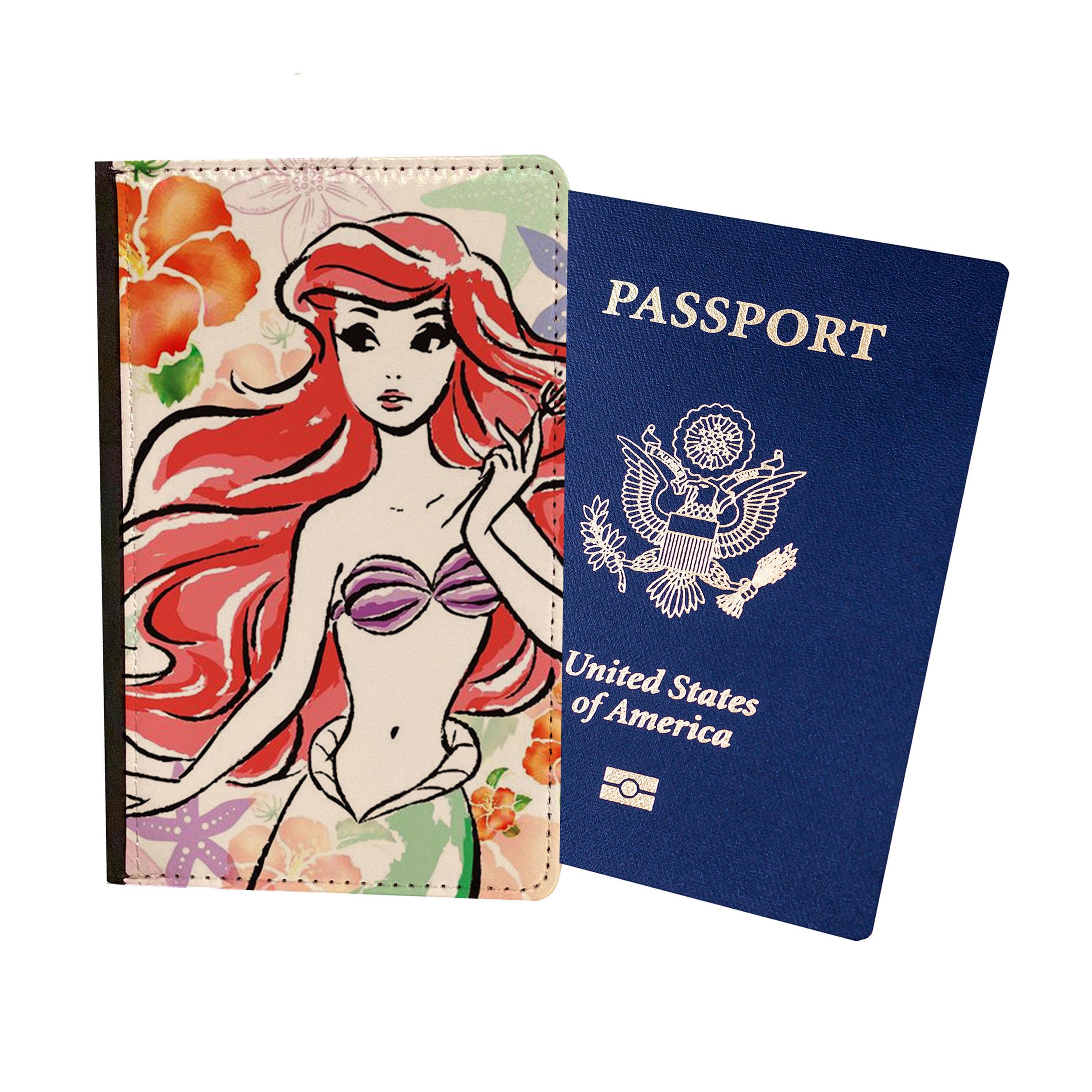 Discover The Little Mermaid Ariel Disney Passport Cover