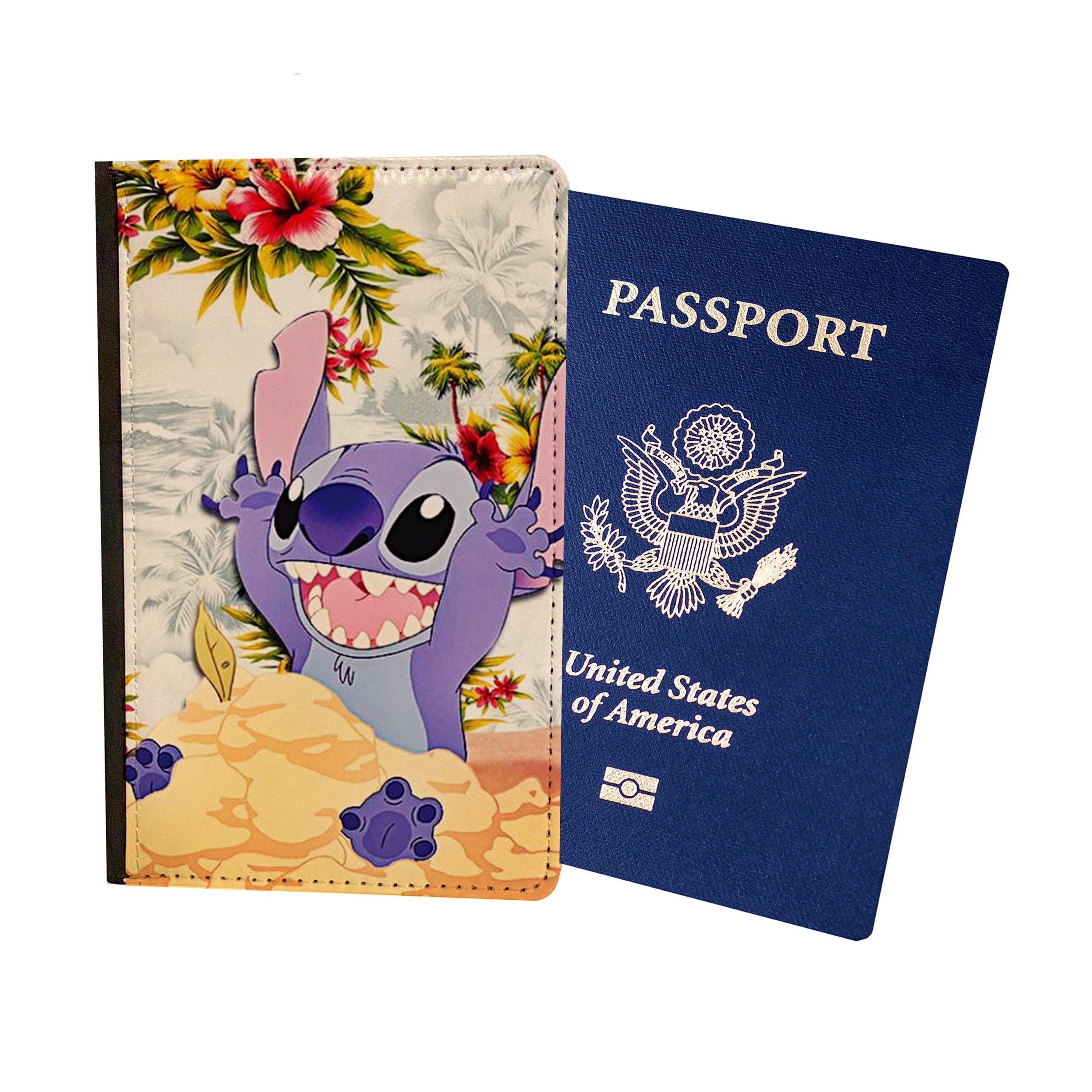 Discover Stitch Disney Passport Cover