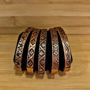 Copper Bracelet, Copper Jewellery, Copper Cuff, Handcrafted Adjustable Bracelet, Handmade Copper Cuff Bracelet, Free Gift Box, Free Delivery