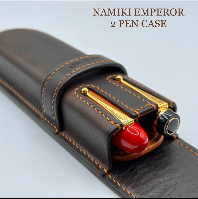 Namiki Emperor 2 Pen Case, Namiki Emperor Pen Case, Oversized Pen Case image 9