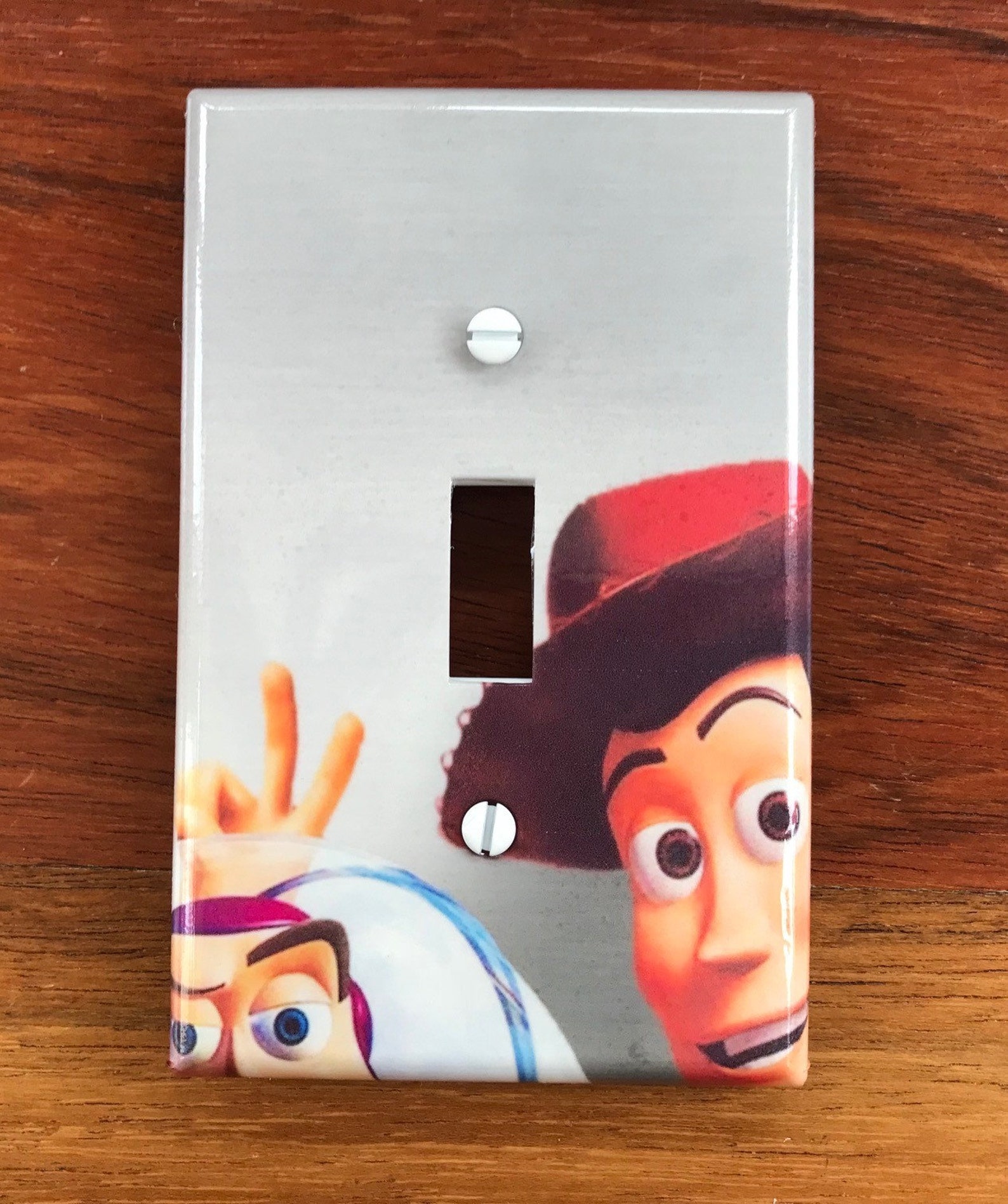 Toy Story Light Switch Plate Cover // Woody Buzz Lightyear // Etsy