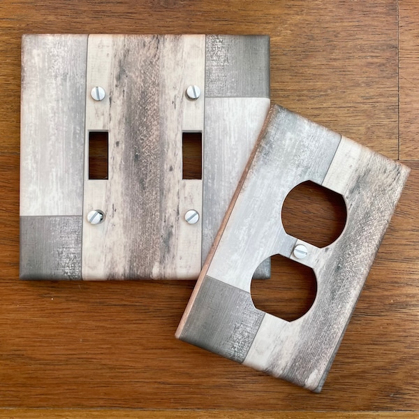 Rustic Light Switch Etsy