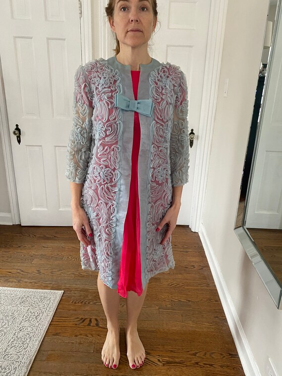 Light Blue formal jacket (coat, wrap)