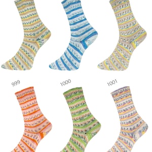 PRO LANA Golden Socks Alicante 17 virgin wool polyamide ball 100g/420 m 4-ply sock yarn stretch socks stockings sweater knitting crochet