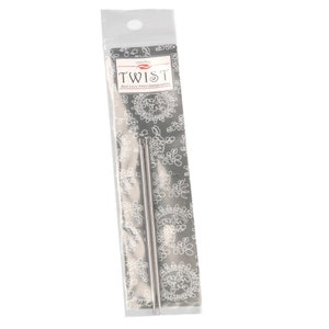 ChiaoGoo TWIST LACE interchangeable needle tips stainless steel - length and thickness selectable - 8 cm, 10 cm, 13 cm knitting circular knitting needle
