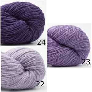 BC Garn Bio Balance GOTS laine vierge coton LL 50 g/225 m sans mulesing tricot crochet châles pull châles écharpe Choisir la couleur image 6