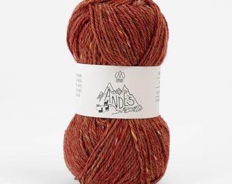Amano ANDES Alpaca Merino 50g/150 m soft light tweed look knitting crochet high quality sweater shirt shawl scarf accessories woolen yarn