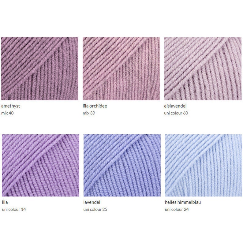 Drops BABY MERINO uni reine Schurwolle LL 50 g/175 m Farbe wählen Stricken Häkeln mulesingfrei Tücher Pulli Tücher Schal Farbe wählen Bild 7