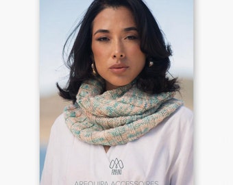 AMANO instruction booklet PATTERN BOOKLET accessories shawls scarves stole knitting elegant, fine and soft