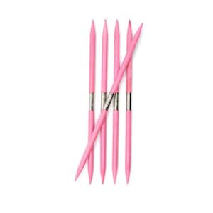 LYKKE NEEDLES 15 cm length BLUSH pink needle games birch wood stable smooth - thickness selectable knitting socks sleeves 6'' inch