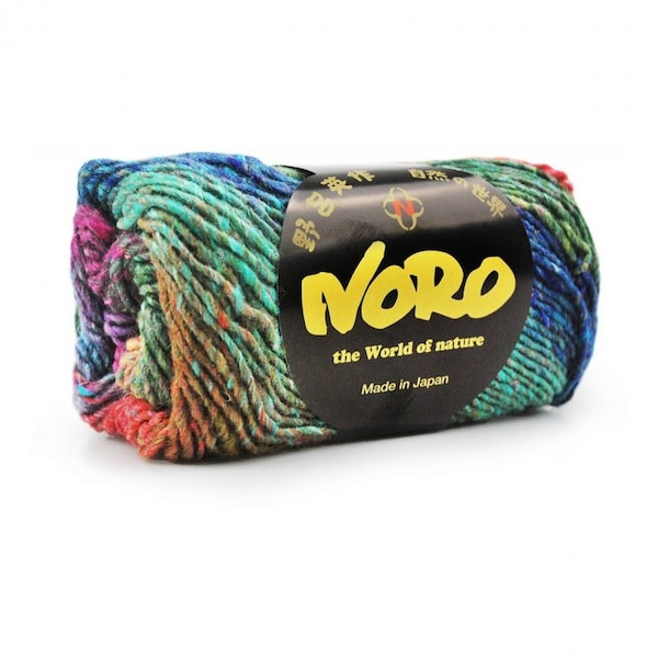 NORO Silk Garden 50 g 100 m LL - Knäuel Seide, Mohair, Wolle, Häkeln Stricken Pullover Jacke Garn edel weich bunt Farbverlauf