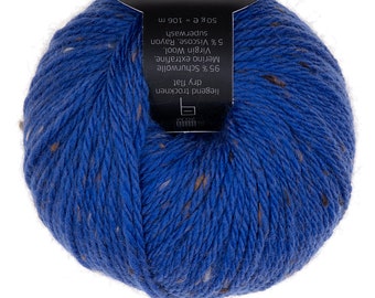 Atelier ZITRON Tasmanian Tweed 50g/106 m pelote Merino laine vierge extrafine Viscose fil de laine doux et confortable Choisir la couleur Tricot Crochet