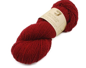 JUNIPER MOON FARM Bluefaced Leicester Wool Skein 100g / 185m - Mulesing Free UK Knit Crochet Jumper Shawl Cloth Jacket
