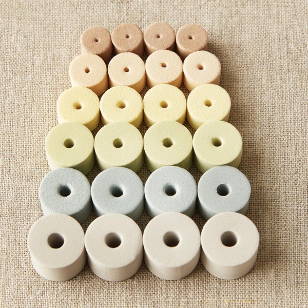 Coco Knits Maschenstopper Stitch Stoppers Natur Töne - Grau Töne - Bunt - zum Auswählen Nadelstärke 2 mm - 10 mm Stricken