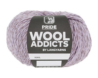 Lang Yarns PRIDE Wooladdicts 100 g/280 m large ball linen cotton viscose scarf shawls sweater knitting crochet noble high quality