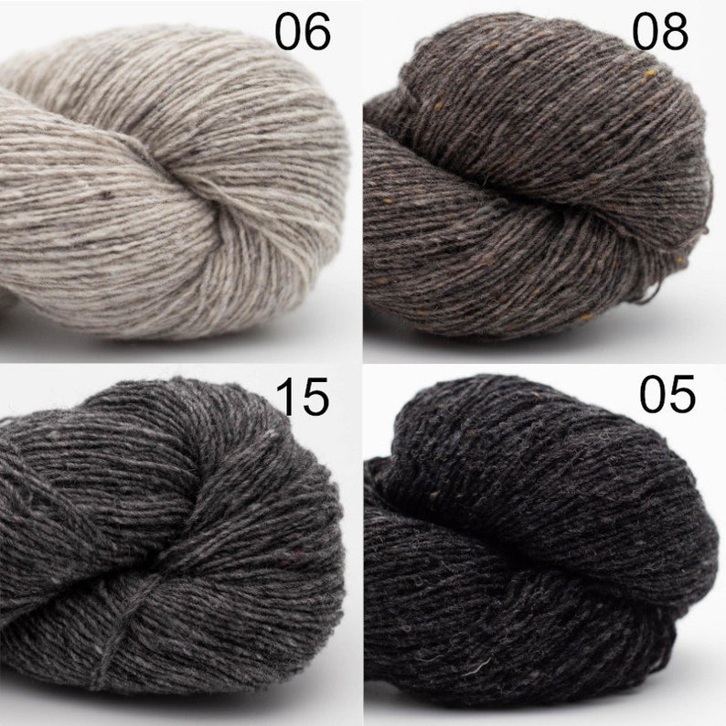 BC Garn LOCH LOMOND lace 100 % Wolle 300m/50g Nadelstärke 2-3 mm Stricken Häkeln Tücher Pulli Tücher Schal Farbe wählen mulesing-frei Gots Bild 7