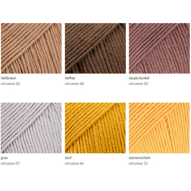 DROPS Safran Baumwolle LL 50g/160 m Farbe wählen Stricken Häkeln Accessoires Tücher Pulli Jacke Shirt Farbe wählen Sport Weight Garn Bild 3