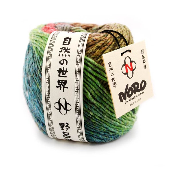 NORO Okunoshima 100g / 220m Knäuel Wolle Seide Angora Mohair Häkeln Stricken Garn edel weich bunt Farbverlauf