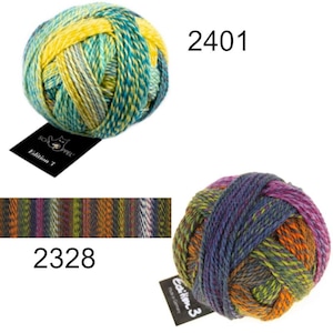 Edizione 3 SCHOPPEL 50g/150m ferri 3 - 3,5mm Sciarpa in lana vergine Merino per lavoro a maglia uncinetto sciarpa morbida e colorata cappello maglione - scegli il colore