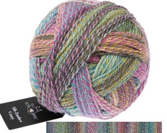 SCHOPPEL Alb Zauber Crazy Schurwolle  100g/400m Polyamid biologisch abbaubar Farbverlaufsgarn Socken Tücher Schals Pullover stricken häkeln