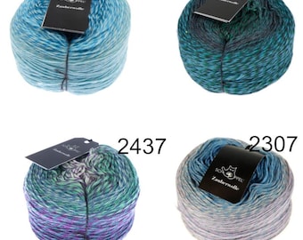 SCHOPPEL Zauberwolle Virgin Wool Merino LL100g/250 m NS 3.0 - 4.0 mm soft warm knitting crochet shawls scarves sweaters gradient yarn colorful