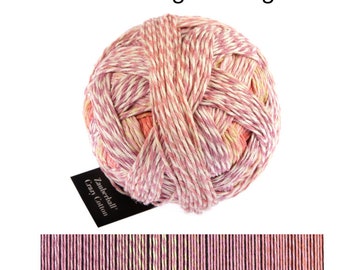 SCHOPPEL Zauberball Crazy Cotton 100g/210 m pure cotton NS 3 - 4 mm gradient yarn scarves shawls sweaters accessories knitting crochet