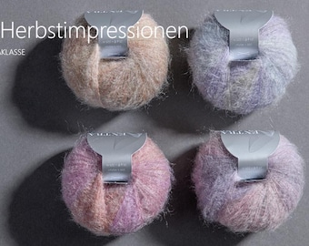 Atelier Zitron EXTRACLASS 25g/ 225 m Choose color Wool, Knitting Crochet, Lace soft noble delicate - mulesing-free