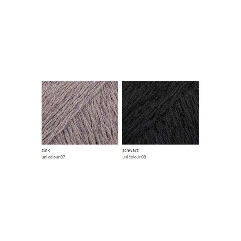 Gouttes BELLE 50g/120 m coton viscose lin choisir couleur tricot crochet châles pull châles chemise accessoires choisir couleur DK image 7