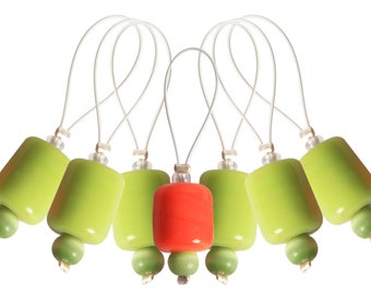 KNIT PRO 7 Stitch Markers Holly Zooni Stitch Marker Accessories Knitting Gift 10936