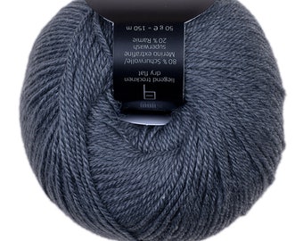 Atelier ZITRON Ramie deluxe Merino extrafine 50g/150 m ball of virgin wool Choose color 19 micron soft fluffy cuddly elegant Sport weight